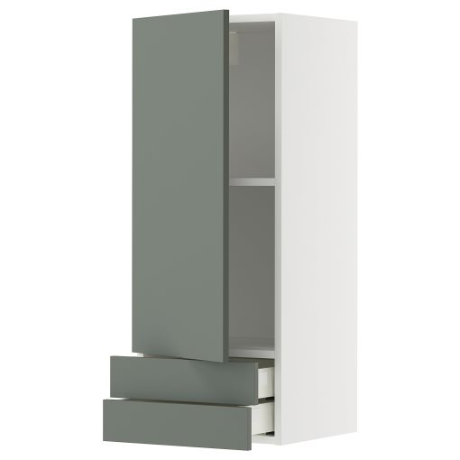 METOD/MAXIMERA, стенен шкаф с врата/2 чекмеджета, 395.659.84