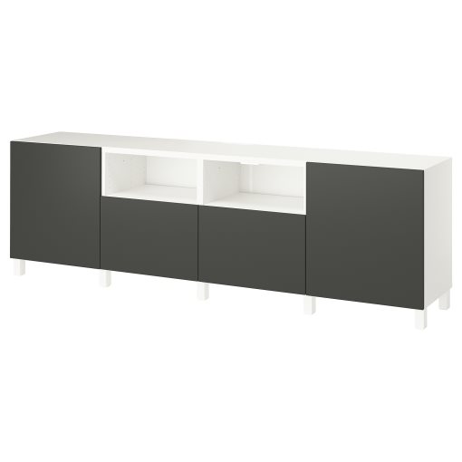 BESTÅ, TV шкаф с врати и чекмеджета, 395.749.93