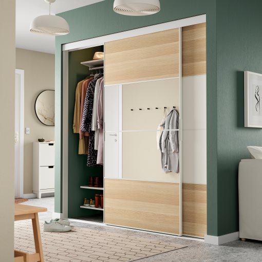 SKYTTA/MEHAMN/AULI, комбинирана плъзгаща се врата, 395.759.21