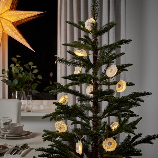 STRÅLA, LED гирлянда с 12 лампички, 405.032.02