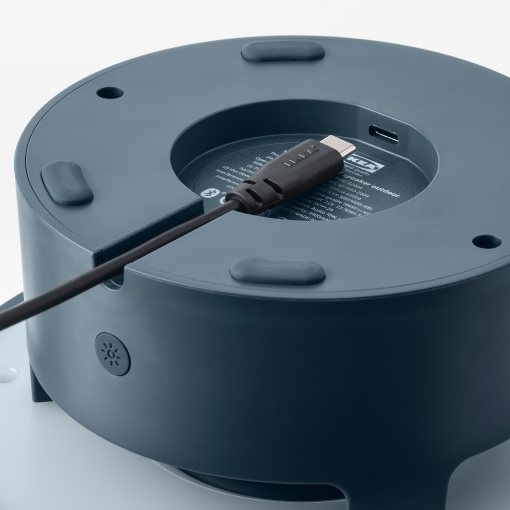 VAPPEBY, bluetooth тонколона и лампа/на открито, 405.107.35
