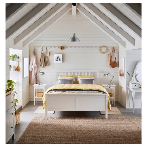 HEMNES, легло с матрак, 495.420.01