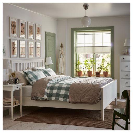 HEMNES, легло с матрак, 495.420.01