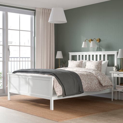 HEMNES, легло с матрак, 495.420.01