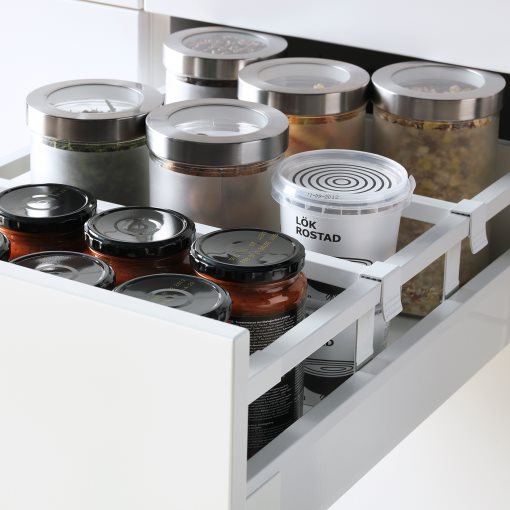 METOD/MAXIMERA, долен шкаф с 4 чела/2 ниски и 3 средни чекм., 499.159.01