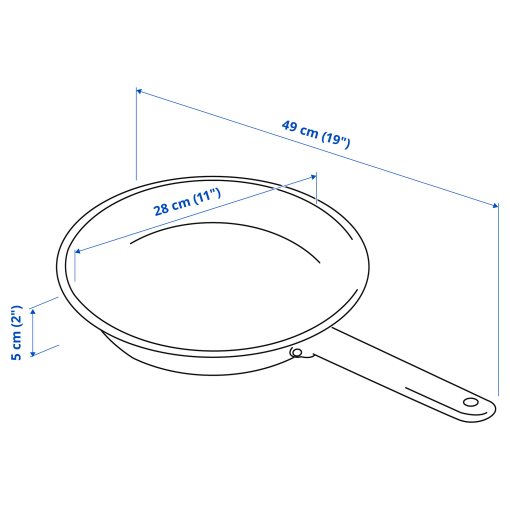 IKEA 365+, тиган за пържене, 505.827.36