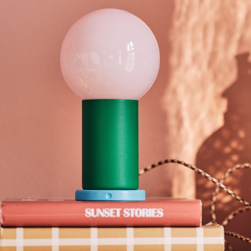 IKEA PS 2026, Преносима LED лампа, на батерии, 22 см, 506.085.57