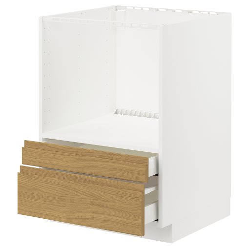 METOD/MAXIMERA, долен шкаф за комб. микровълнова/чекм.едже, 595.392.58