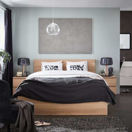 MALM, легло с матрак, 595.440.71