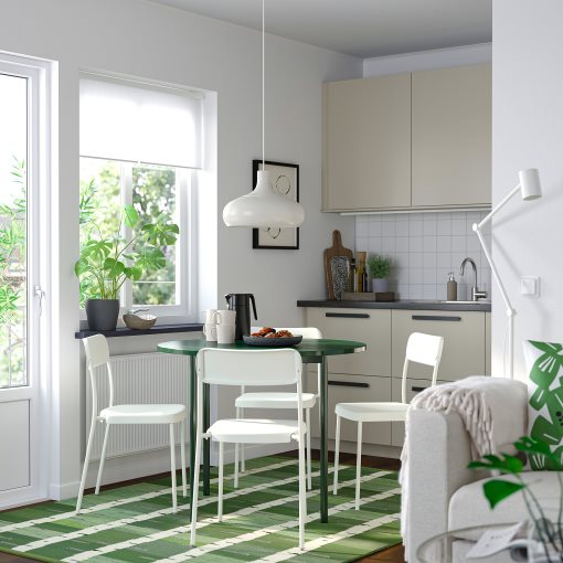 IKEA PS 2026/VIHALS, Маса и 4 стола, 596.344.15