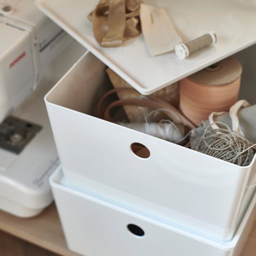 KUGGIS, кутия с капак, 26х35х15, 602.802.05 - IKEA България KUGGIS, кутия с капак, 26х35х15, 602.802.05