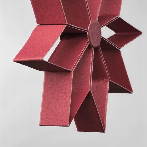 VINTERFEST, хартиена декорация за окачване - снежинки, 4 бр. в к-т, 604.376.40