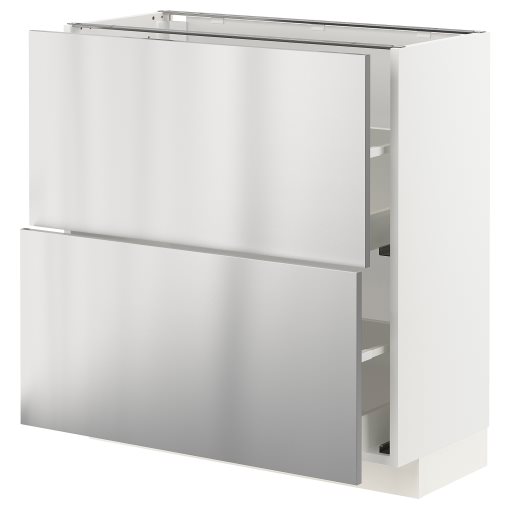 METOD/MAXIMERA, долен шкаф с 2 чекмеджета, 693.299.62