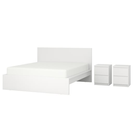 MALM, мебели за спалня, комплект 3 части, 694.882.63