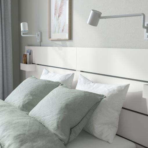 NORDLI, рамка за легло с място за съхр. и матр., с горна табла за легло, 695.368.72