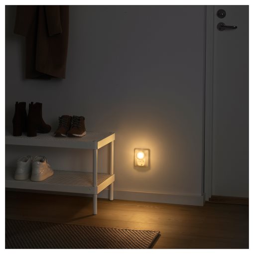 MÖRKRÄDD, LED нощна лампа със сензор, 2 бр/к-т, 703.498.60