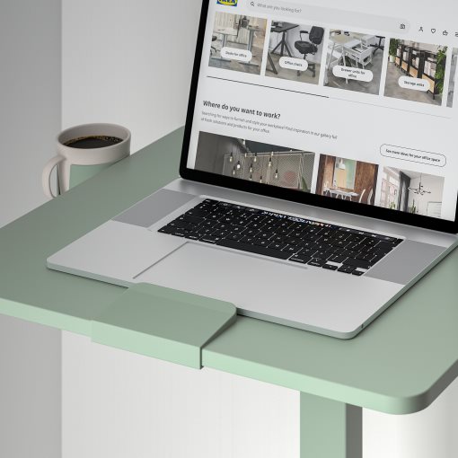MITTZON, масичка за лаптоп с колелца, 704.981.95