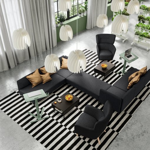 MITTZON, масичка за лаптоп с колелца, 704.981.95