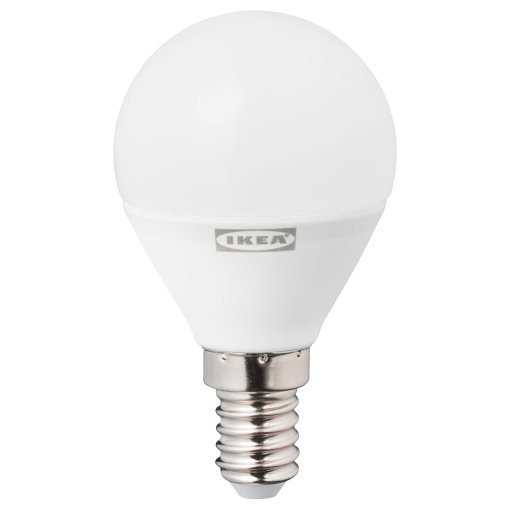 TRÅDFRI, LED крушка E14 470 лумена, безжично регул. на светл., бял спектър, 705.181.79