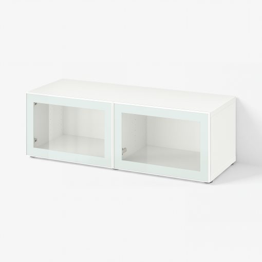 BESTÅ, етажерка със стъклени врати, 794.891.63