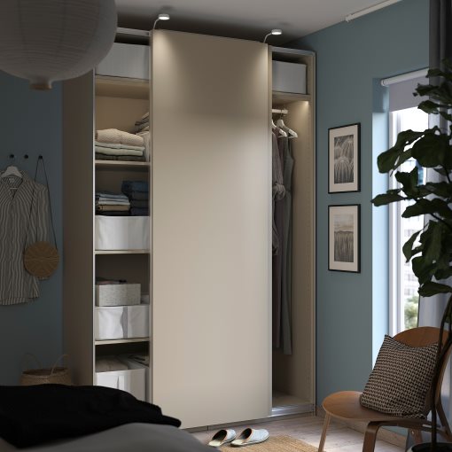 PAX/HASVIK, гардероб с плъзгащи се врати, 795.622.38