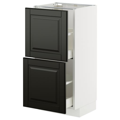 METOD/MAXIMERA, долен шкаф с 2 чекмеджета, 795.786.73