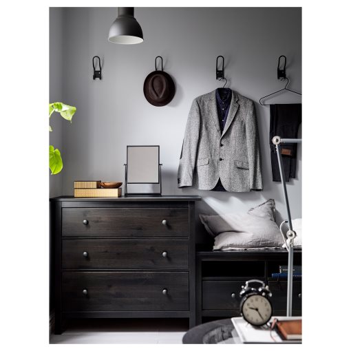 HEMNES, скрин с 3 чекмеджета, 804.247.50