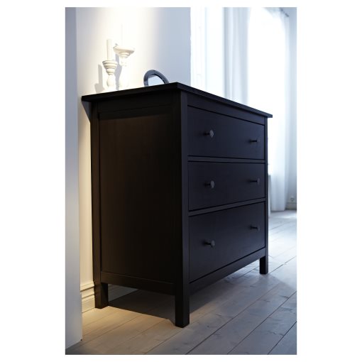 HEMNES, скрин с 3 чекмеджета, 804.247.50