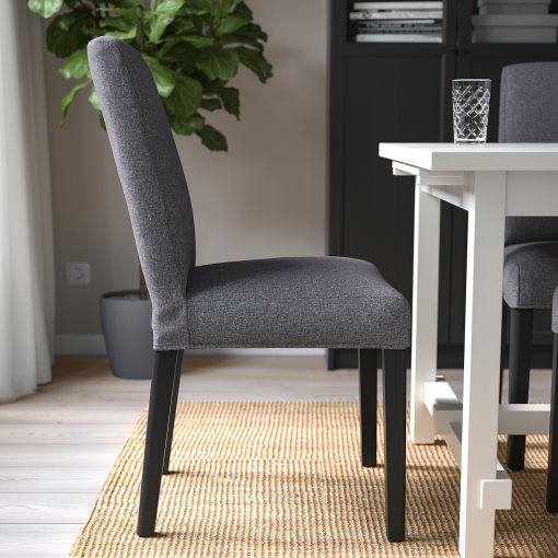 STRANDTORP/BERGMUND, маса и 6 стола, 894.410.57