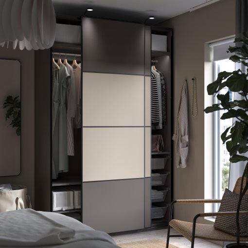 PAX/MEHAMN, гардероб, с две лица, 895.028.90