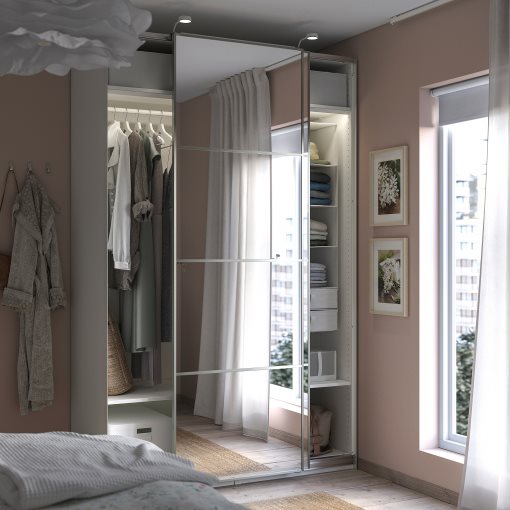 PAX/AULI, гардероб с плъзгащи се врати, 895.613.56