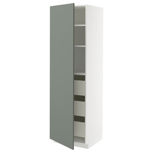 METOD/MAXIMERA, висок шкаф с чекмеджета, 895.656.51