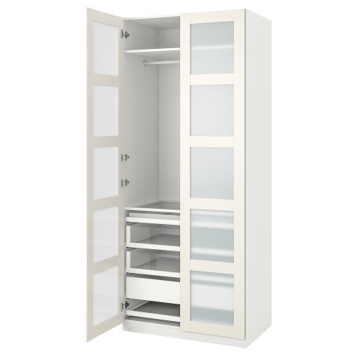 PAX/BERGSBO, гардероб - комбинация, 895.682.11