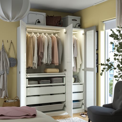 PAX/KAMMARTORP/TYSSEDAL, гардероб - комбинация, 895.725.62