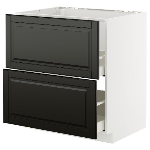 METOD/MAXIMERA, долен шкаф за мивка + 2 чела/2 чекм., 895.790.64