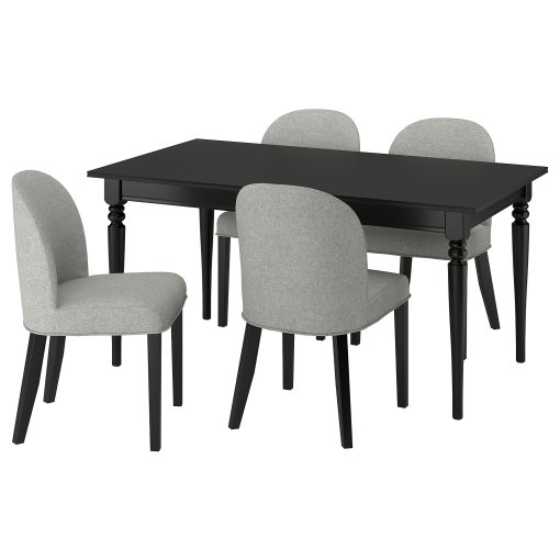 ROSENTORP/ROSENTORP, маса и 4 стола, 896.101.30