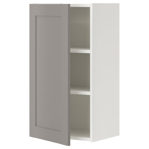 ENHET, стенен шкаф с 2 рафта/врата, 993.209.98