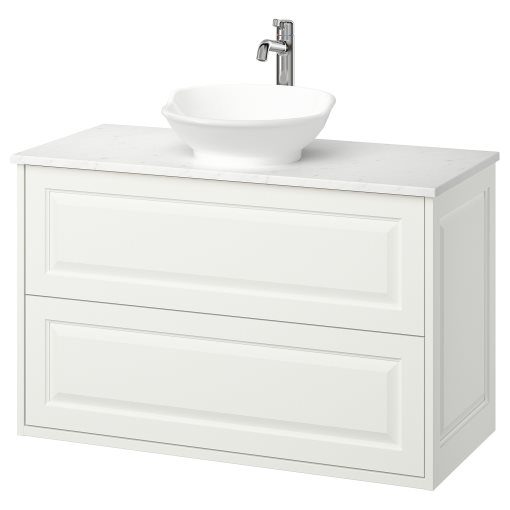 TANNFORSEN/VASTERSJON, шкаф за мивка+чекмеджета/мивка/смесител, 995.683.43