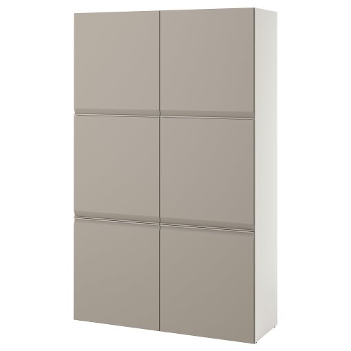 BESTÅ, комбиниран артикул за съхр. с врати, 995.693.52