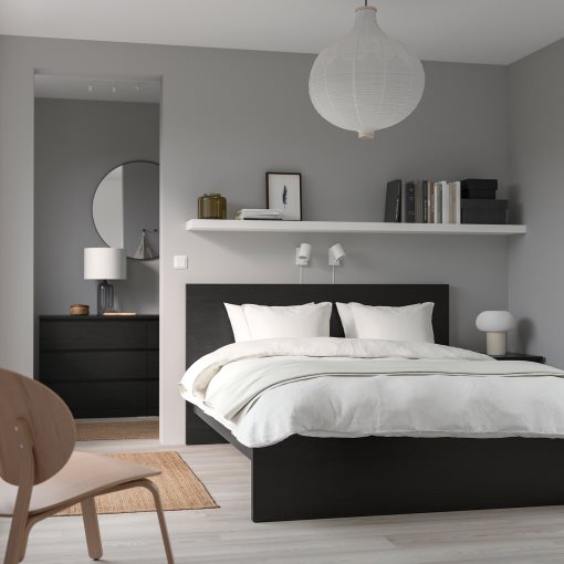 MALM, легло с матрак, 095.368.51