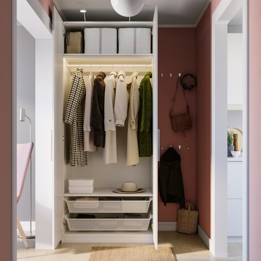 PAX/MISTUDDEN, гардероб - комбинация, 195.210.57