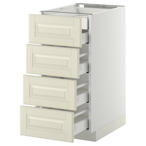 METOD, долен шкаф с 4 чела/2 ниски/3 средни чекмеджета, 199.133.62 - IKEA България METOD, долен шкаф с 4 чела/2 ниски/3 средни чекмеджета, 199.133.62
