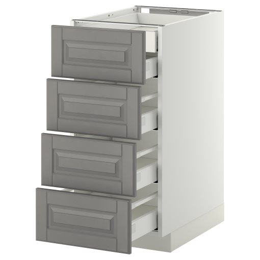 METOD, долен шкаф с 4 чела/2 ниски/3 средни чекмеджета, 199.139.89 - IKEA България METOD, долен шкаф с 4 чела/2 ниски/3 средни чекмеджета, 199.139.89