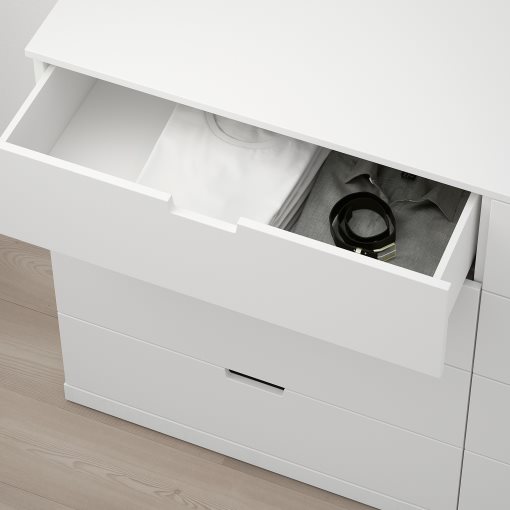 NORDLI, скрин с 8 чекмеджета, 292.395.05
