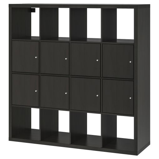 KALLAX, етажерка с 8 врати, 390.174.72