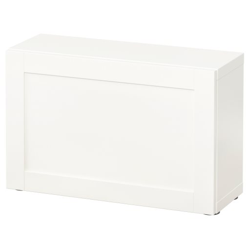 BESTÅ, етажерка с вратичка, 390.467.09