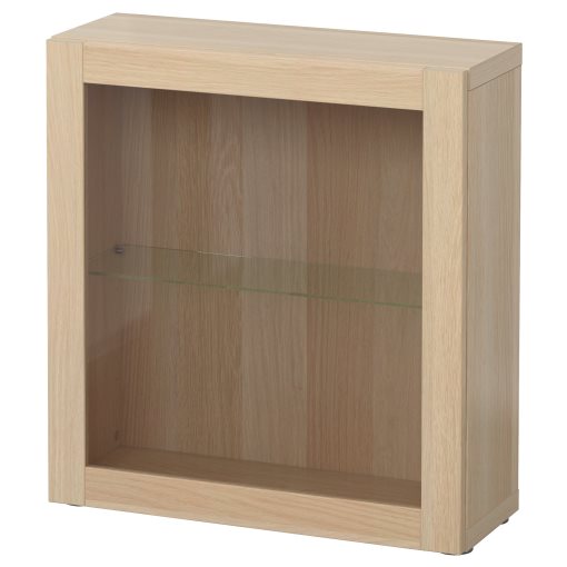 BESTÅ, етажерка със стъклена врата, 390.469.45