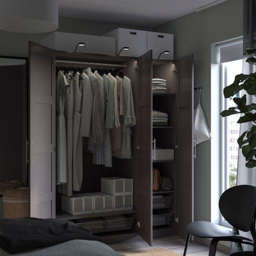 PAX/BERGSBO, гардероб - комбинация, 395.027.41