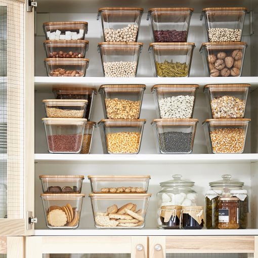 IKEA 365+, правоъгълна кутия за храна с капак, 492.690.68