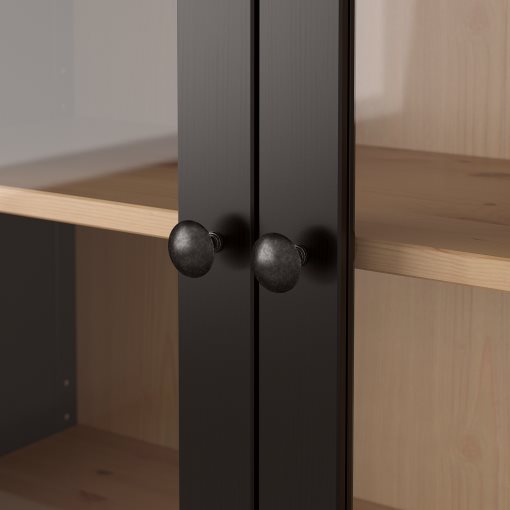 HEMNES, витрина с 3 чекмеджета, 504.522.97